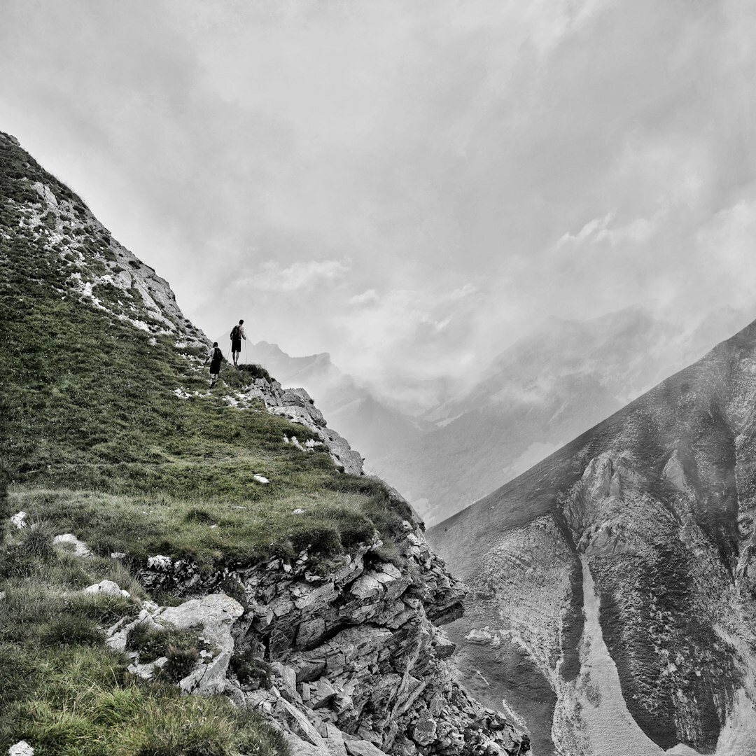Portrait of a Swiss male photographer