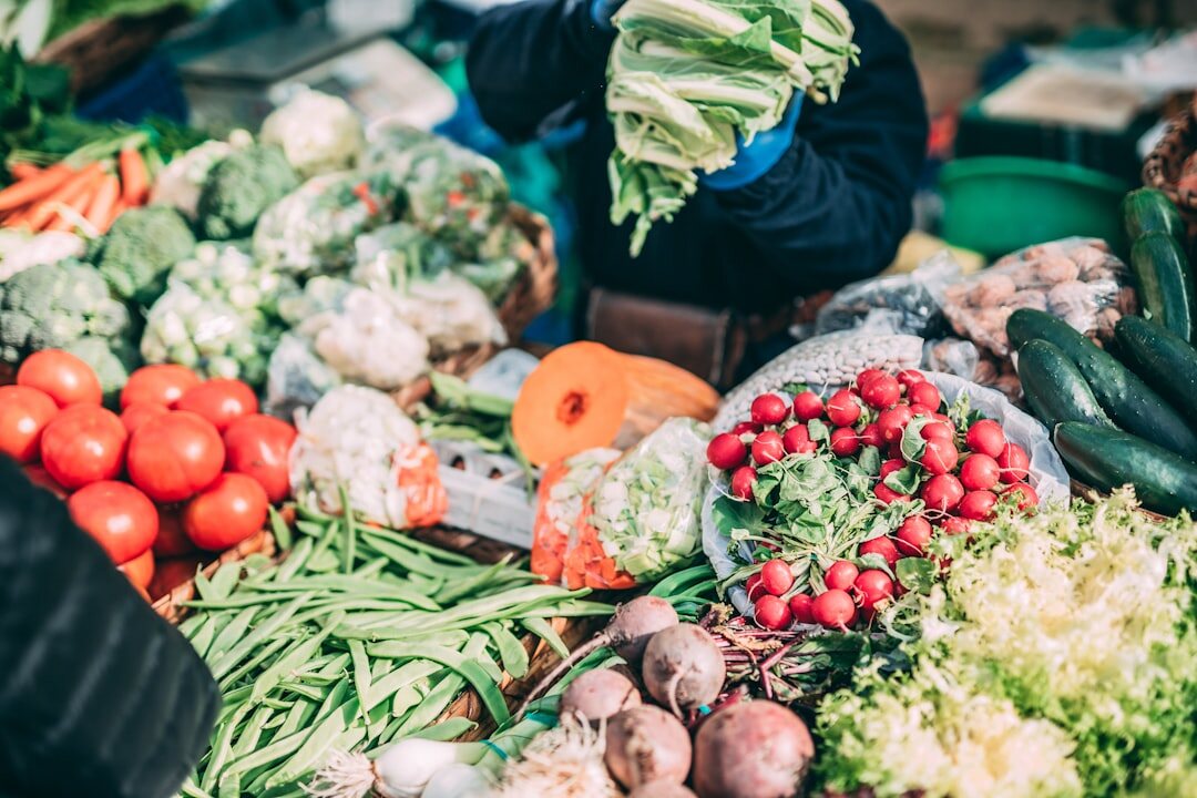 farmers market local produce