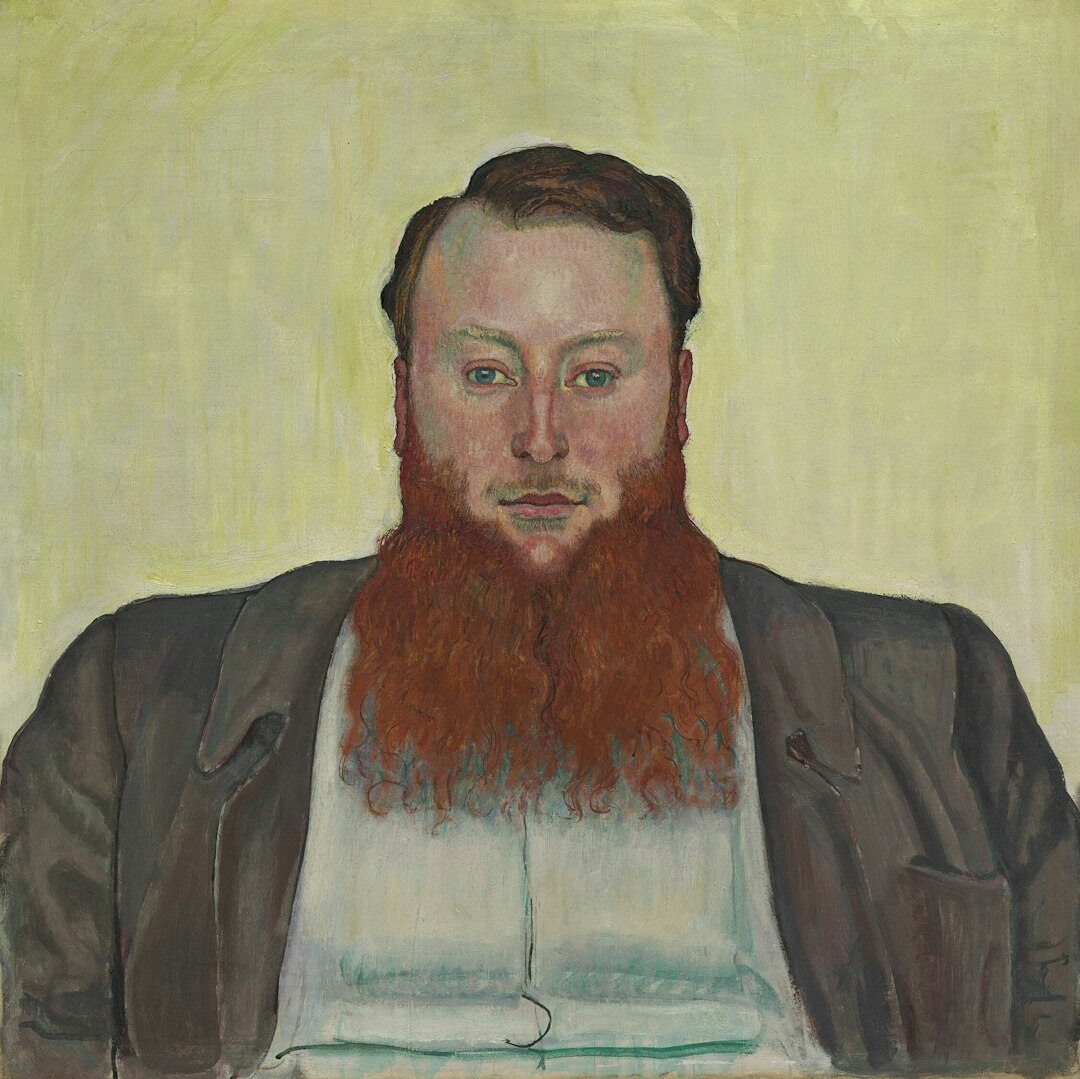 Portrait of a Swiss male writer and contributor