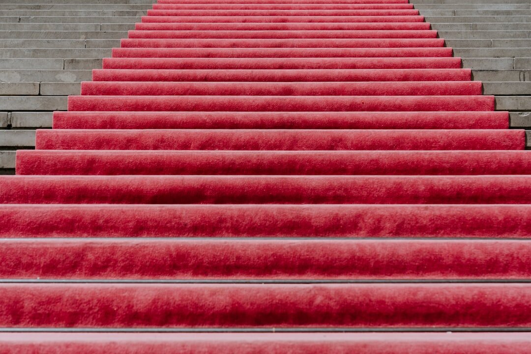 actress on red carpet