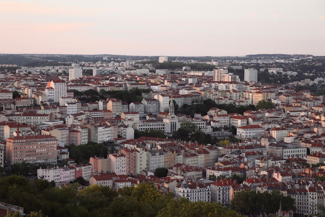 lyon city skyline